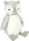 MON AMI Oliver The Owl Plush Toy - 13" Soft & Cuddly Plushie, Adorable Stuffed Animal for Kids, Baby Gift, Huggable Soft Toy, Features Plastic Eyes & Beads for Weighted Feel, Perfect for Snuggling