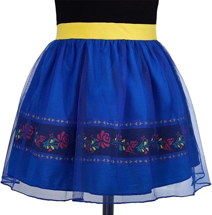 Dressy Daisy Princess Dress Up Clothes Halloween Fancy Party Tulle Skirt Summer Outfit for Baby & Toddler Girls