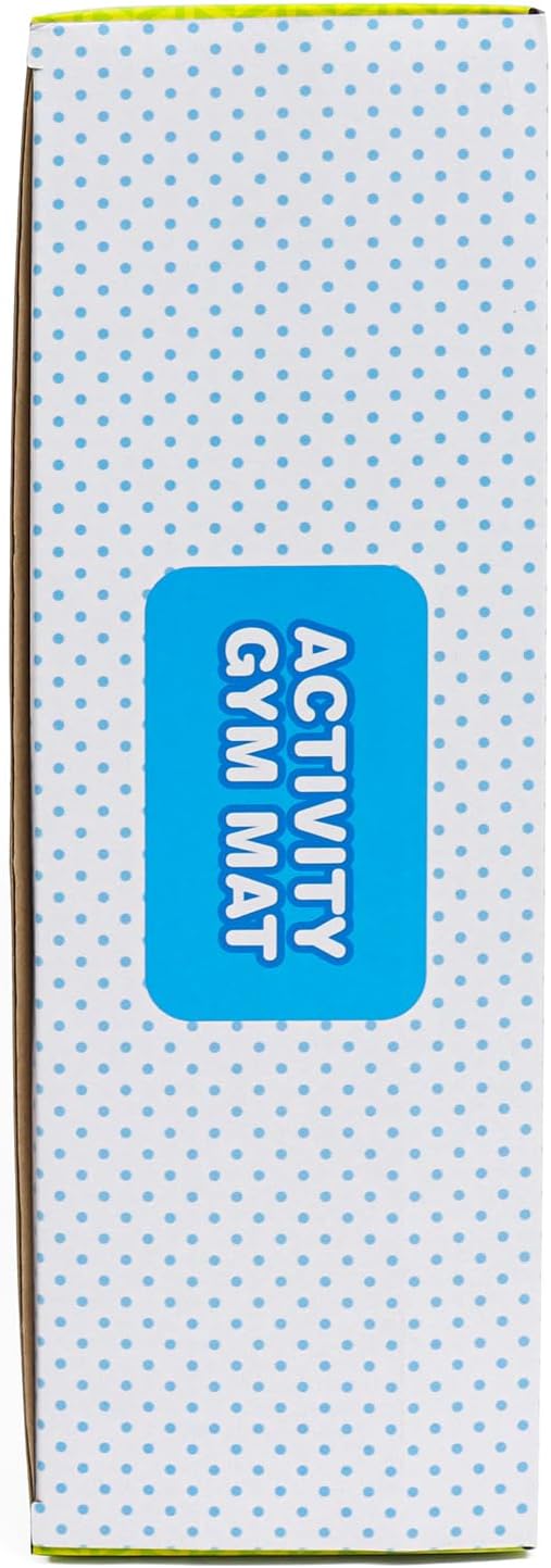 Dr.Rapeti Baby Play Gym Mat with Ball Pit Activity Gym Center Tummy Time Mat Thickened Mat Sensory Exploration Motor Skill Development for Newborn Infant Baby Toddlers