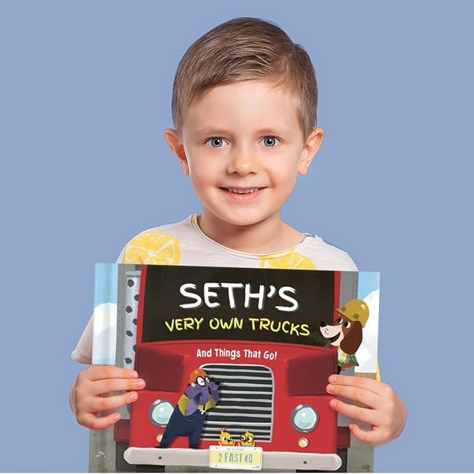 I See Me! My Very Own Trucks - Personalized Story for Kids | Hardcover | 11" x 9"