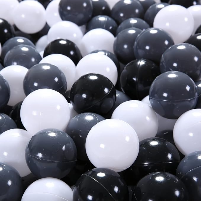 Ball Pit Balls Plastic Balls for Ball Pit Phathalate Free BPA Free Plastic Balls 100pcs 2.2" Set for Toddlers for Play Tent Tunnel