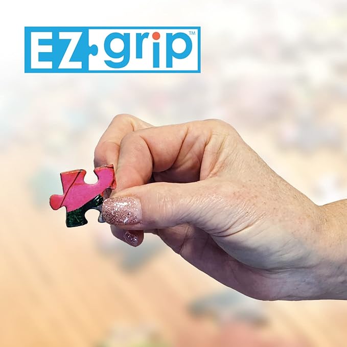 MasterPieces - 500 Piece Jigsaw Puzzle, Large EZ Grip Shapes, Labor Day, Fun for Adults, Seniors, Family, Kids, 19.25" x 26.75"