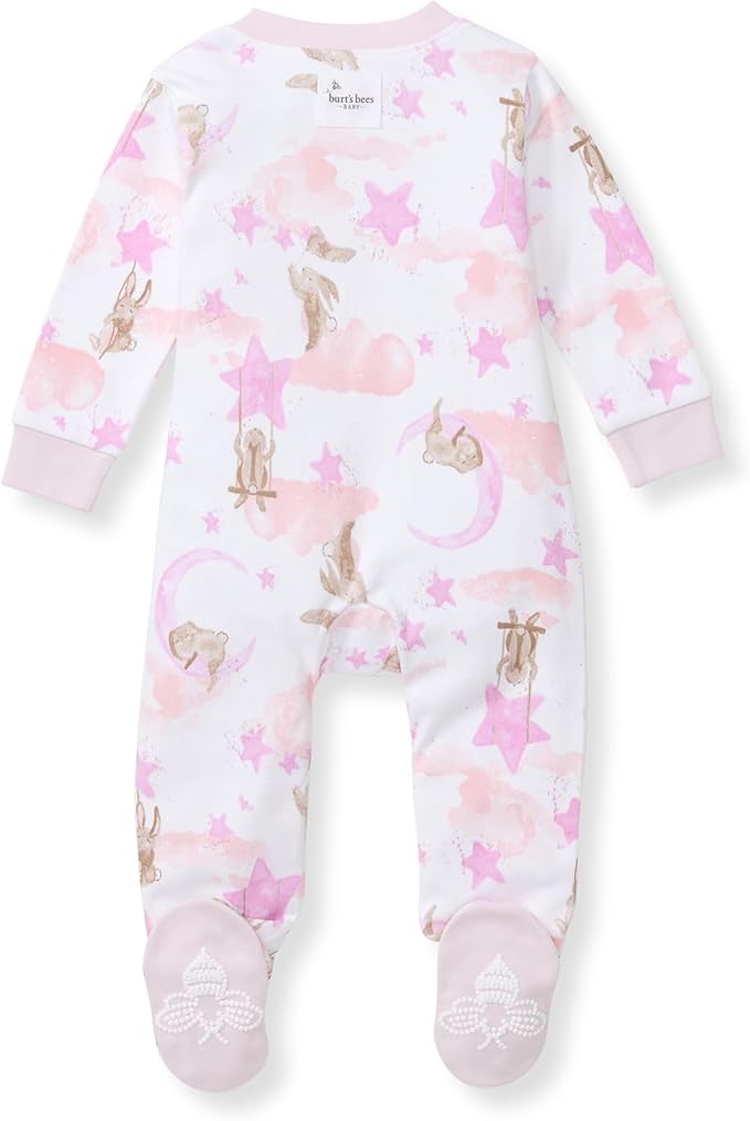 Burt's Bees Baby Baby Girl's Pajamas Sleep and Play