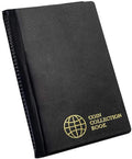 Coin Collection Album 60 Pockets - 4.5x4.5cm/1.8x1.8 inch Coin Holder Book Coin Storage Album Money Penny Pocket for Collectors Black CS0106BK