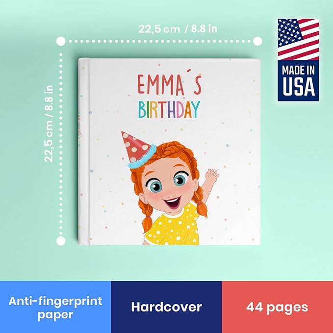 Personalized Book for Kids with Avatar and Name | For Birthdays | Fun Adventure | A One-of-a-Kind Birthday Gift