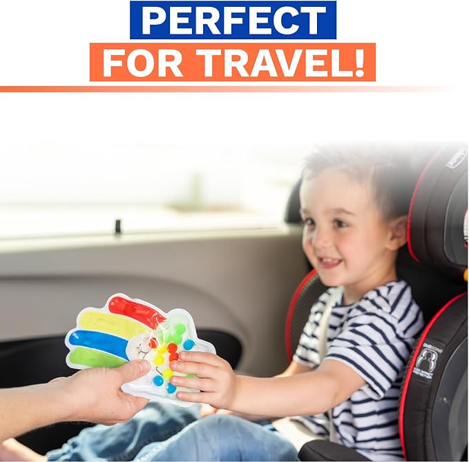 Sensory Toys for Toddlers Travel Toys Color Sorting Matching Montessori Squishy Toy for Toddler Car Activities Calm Down Preschool Toy 4 Vibrant Fine Motor Skills Color Sorting Game for Kids Gift