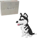 Larcele Dog Micro Building Blocks Animal Mini Building Toy Bricks,6478 Pieces KLJM-02 (Big Husky)