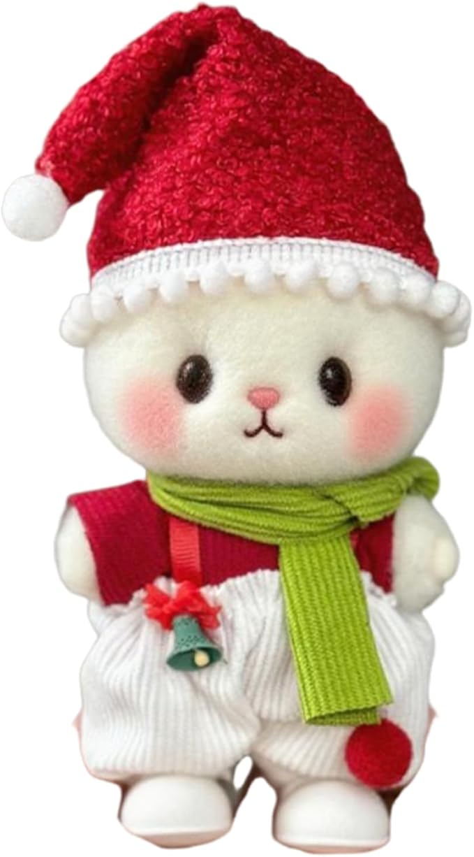 17cm Doll Christmas Clothes Set & Halloween Outfit Set for 17cm Dolls - Premium Fashion Dresses with Accessories, Luxury Chic Doll Clothing & Style Bundle,Just Clothes (Style-G)