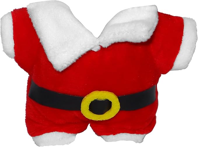 17cm Doll Clothes Christmas Accessories Outfit for 17cm Dolls (NO Doll)(Sweater+Christmas Hat/Scarf)
