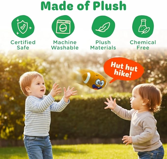 Move2Play, Hilariously Interactive Toy with Music & Sound Effects | Birthday Gift for Boy & Girl | Ball for Toddler & Baby | 6, 12, 18+ Months | 1, 2, 3+ Year Old
