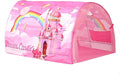 Kids Bed Tent Twin Beds -Cartoons Wonder Play Tents Boys Girls Ventilated Indoor Play Tent Children Promotes Independent Play, Stimulates Imagination Set-Up Playhouse (Castle