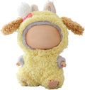 17cm Doll Clothes Set, Overalls Set for 6.7inch Doll Suit, Faking Animal Style Outfit Jumpsuit, Cute Fashion Dress Up Clothes Accessories for 1st/2nd/3rd Gen Dolls (Dog)