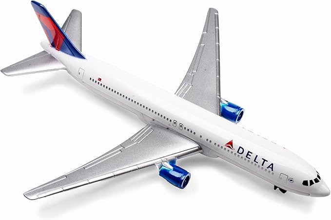 Daron Toy Airplane – Delta Air Lines – Die-Cast Metal Model Airplane Toy with Plastic Parts for Kids Ages 3+