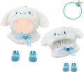 17cm Doll Clothes Set Kawaii Hoodie Outfit with Accessories, Dolls Outfit for 17cm Dolls Cute Style Jumpsuit Suit for Doll Dress up, Play & Collector Display (Doll Not Included)