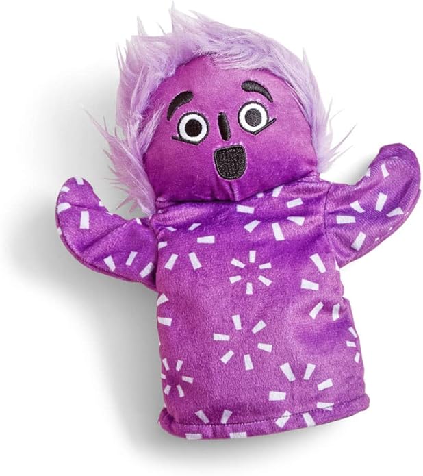 hand2mind Feelings Family Hand Puppets, Hand Puppets for Kids, Social Skills Activities, Mindfulness for Kids, Social Emotional Learning Activities, Sensory Play Therapy Toys for Counselors (Set of 5)