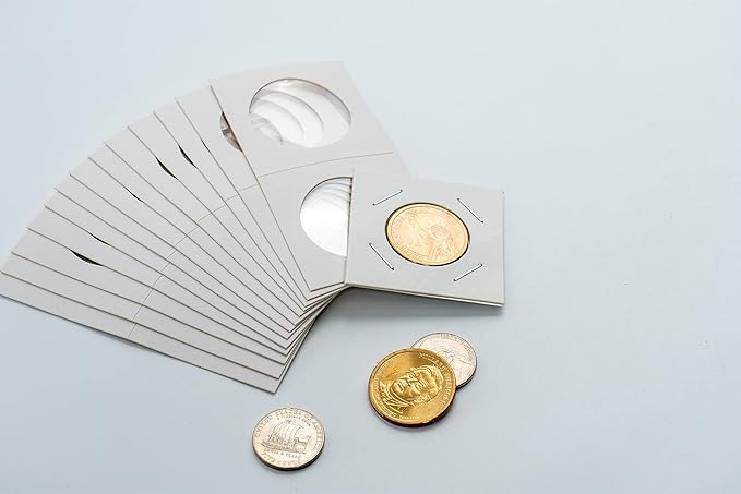 Boen Coin Holder 12 Assorted Sizes are Professional Coin Holders for Colletors The Coin Collection Supplies Include 1200Pcs Coin Flips The Coin Cardboard for Coin Collection