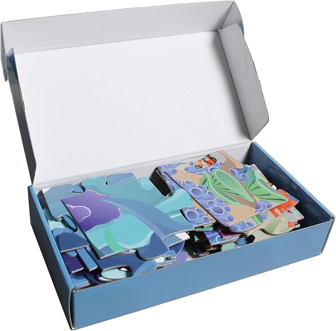 Underwater Floor Puzzle for Kids 3-5: 48 Large Pieces for Children Ages 4-8 - Learning & Eductional Jigsaw Puzzle for Toddler's Gift & Family Activities