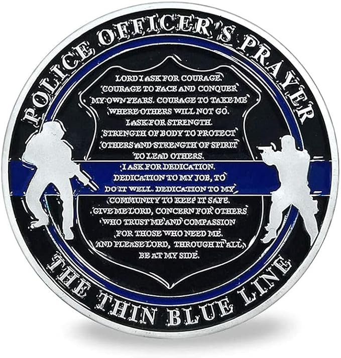 The Archangel Michael Challenge Coin Police Military Hero's Coin (Pack of 6)