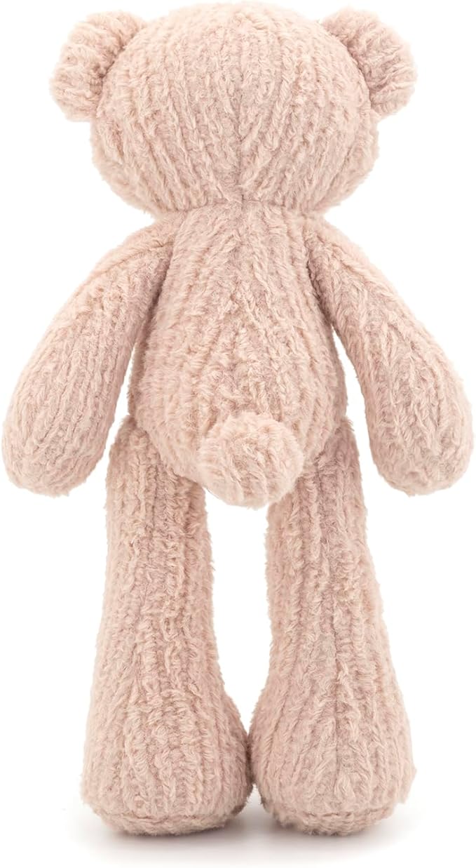 18" Pink Bear Stuffed Animals for Boys and Girls,Soft and Adorable Stuffed Bear Plush Toys for Newborn Babies,Cuddly Stuffed Bear for Kids,Great Gifts on Birthday,Christmas
