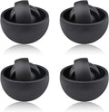 Fidget Toys Adults Pack, 4PC Black Fidget Spinner Set for Kids, Sensory Toys Boys Girls Teens Christmas Stocking Stuffers Party Favors, ADHD Autism Stress Relief Finger Toys, Gift for New Year