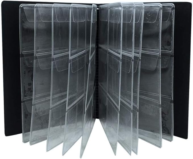 OSOPOLA Coin Storage Album - 60 Pockets Coin Collecting Holder for Collectors Black CS3906
