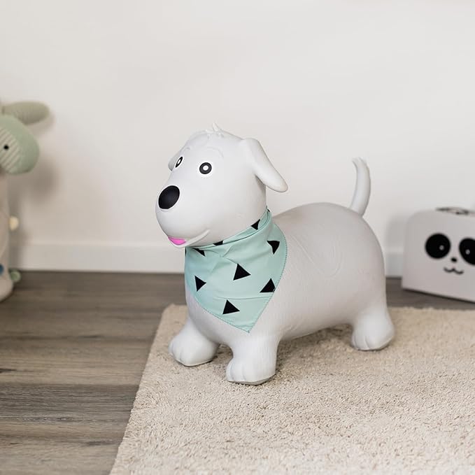 Kindsgut Bouncy Animal Hopper Dog for Children, Designed in Germany, Playful and Modern Colors, air Pump Included, Indoors and Outdoors