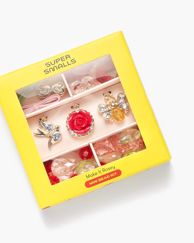 Super Smalls Make It Rosey Mini Bead Kit | Ages 4+