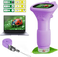 Kids Microscope Pocket Microscope -1000X Portable Microscope for Kid | Photo and Video Mini Microscopes | 2'' Digital Little Scientist Microscopes for 3-10 Age Years Old Boys Girls Toys Gifts