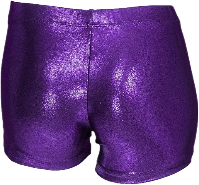 Aosva Little Big Girls' Sparkle Dance Tumbling Athletic Gymnastics Short 2-14Years