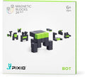 PIXIO Bot Story Series 24 Magnetic Blocks Stress Relief Construction Toy, Building Blocks in 8-bit Pixel Art, Creativity for Kids, Fidget Toy