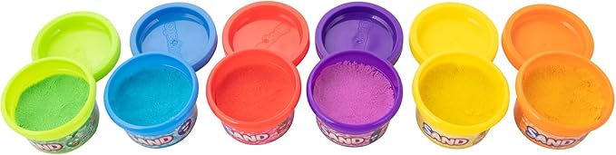 Crayola Silly Scents Play Sand – 60 Mini 1oz Tubs of Moldable Sensory Sand in 6 Bright Colors | Halloween Party Favors, Trick or Treat Goodie Bags, Classroom Prizes, Sensory Toys, Christmas Gifts
