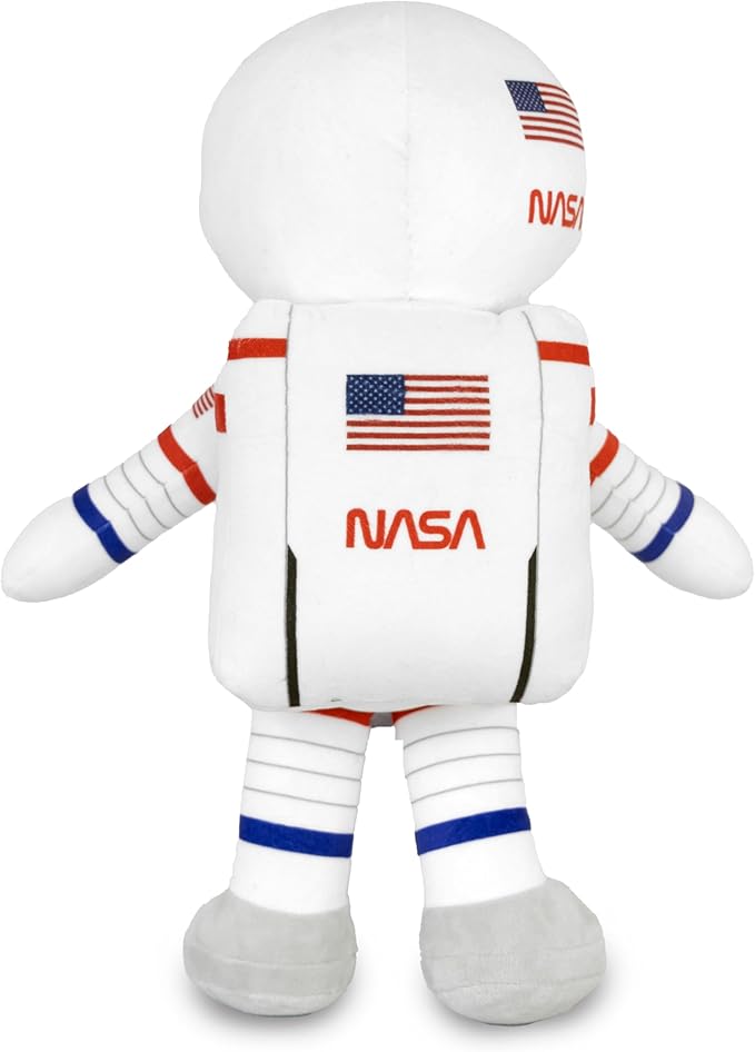 Playtime by Eimmie NASA-Themed Astronaut Spacesuit 24-Inch Plush Figure Toy - Soft Stuffed Plush Doll for Kids & Adults, Huggable Space-Themed Stuffed Toy, Washable, Ideal Gift for All Ages