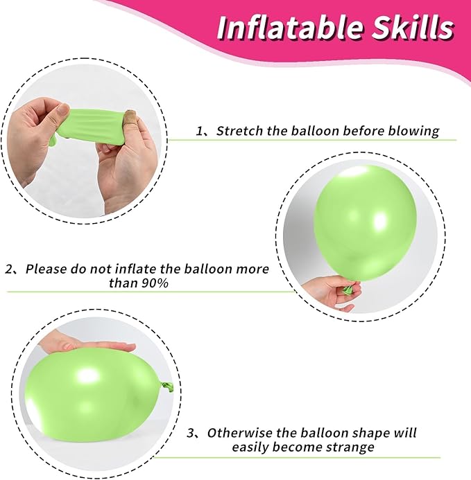 Tropical Balloons, 12 Inch Hot Pink Green White Balloon Leaves Flamingo Pineapple Printed Balloons for Summer Beach Hawaiian Luau Tropical Birthday Baby Shower Party Decorations