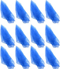 Hoerev Pack of 12 Approx. 24" x 24" Juggling Dancing Scarves Floaty Scarves,Single Colors, 12pcs Blue