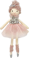 MON AMI Lola Leopard Ballerina Stuffed Doll – 18”, Plush Ballerina Doll for Girls, Use as Toy or Room Decor, Gift for Kids of All Ages