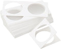 PATIKIL 2x2 Coin Flips, 350 Pack 40mm Cardboard Coin Holder Paper Coin Holders for Coin Collection Supplies Collector, White
