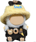 17cm Doll Clothes Set & Outfit - Cuddly Fashion Dresses with Accessories, Luxury Chic Doll Clothing & Plush Pullover Hoodie Doll Clothing DIY ,Just Clothes