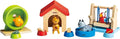 Hape Family Pets Wooden Dollhouse Animal Set 2