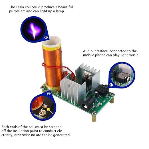Tesl Coil Soldering Kit