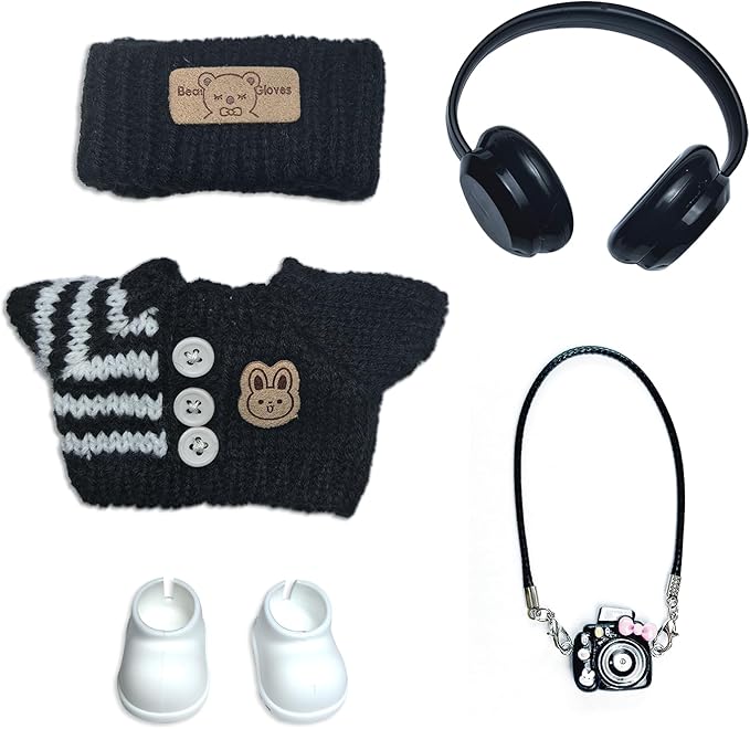 17cm Doll Clothes Set Fashion Doll Clohtes with Accessories of Doll Clothing Suitable for Various Outfits of Dolls (Style O)
