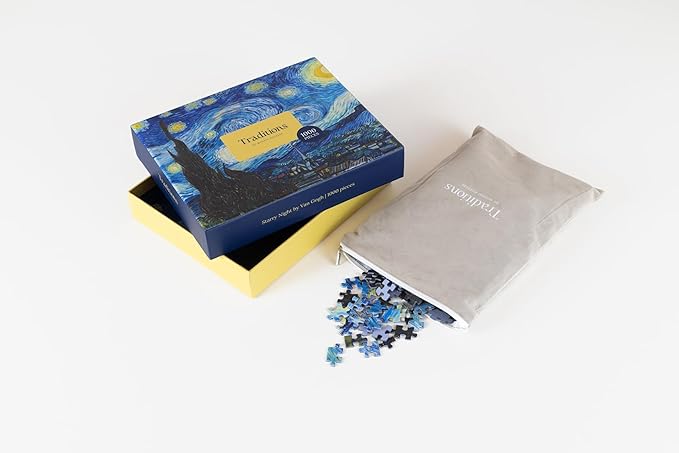 Starry Night by Van Gogh | Traditions by Mosaic Puzzles - 1000 Piece Puzzle