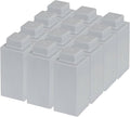 EverBlock 3" x 3" Single Life-Size Plastic Modular Bulk Pack | Giant Building Blocks | Easy to Connect & Reuse | Indoor & Outdoor Use | Build Displays & Structures | Light Gray