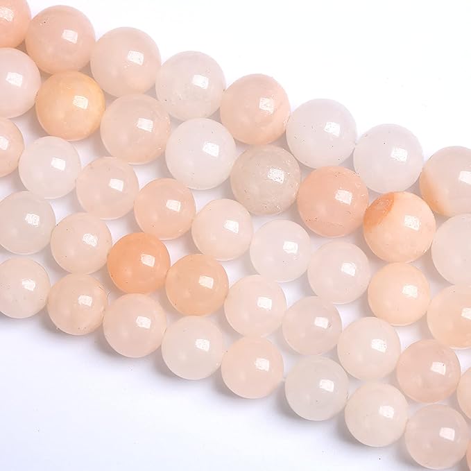 6MM 60PCS Natural Stone Pink Aventurine Loose Beads for Jewelry Making DIY Bracelet