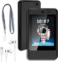 PTHTECHUS® Kids Phone Toy for Boys Girls, 3.8 "Touch Screen Toddler Smartphone with Fun Cameras 16 Games MP3 Music Player Audio Recorder Pedometer Torch Alarm Clock Children Phone for Ages 4-14