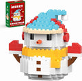 Christmas Blue Snowman Building Blocks Set Compatible with Lego Advent Calendar 2025 Stacking New Toys Holiday Present Box New Year Xmas Gifts for Kids for Boys & Girls and Adults