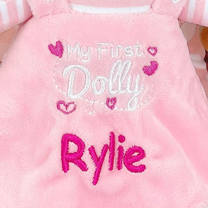 DIBSIES Personalized My First Dolly (Brunette Light Skin Tone)