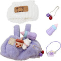 Clothes for 17cm Doll, Cute Outfit Set for 17cm Dolls, Adorable Dress-Up Accessories for (Pink Bottle)