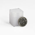 LIGHTHOUSE - Square Coin Tubes - Convenient Push Top, Virtually Unbreakable, Acid Free and Archival Quality - Coin Tubes for US Half Dollars, 10 Pack