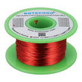 BNTECHGO 28 AWG Magnet Wire - Enameled Copper Wire - Enameled Magnet Winding Wire - 4 oz - 0.0122" Diameter 1 Spool Coil Red Temperature Rating 155℃ Widely Used for Transformers Inductors