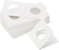 PATIKIL 2x2 Coin Flips, 350 Pack 25mm Cardboard Coin Holder Paper Coin Holders for Coin Collection Supplies Collector, White